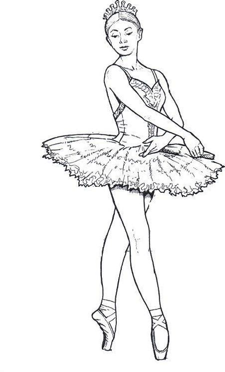 realistic ballerina coloring pages  printable templates
