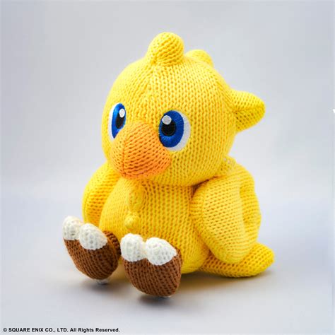 Chocobo Knitted Plush At Mighty Ape Nz