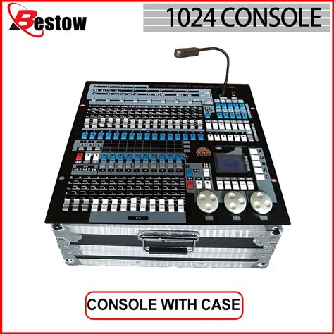 1024 512 DMX Console Controller With Flightcase For Stage Lighting DMX