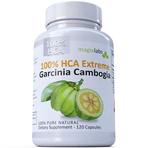 100 HCA Extreme Garcinia Cambogia Extract 100 Pure All Natural