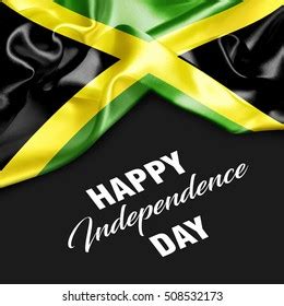 Jamaica Happy Independence Day Stock Illustration 508532173 | Shutterstock