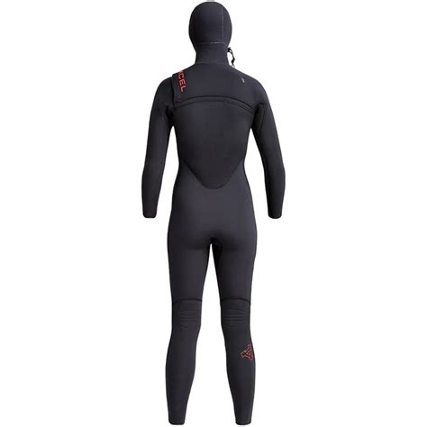 Xcel Womens Comp X Mm Hooded Chest Zip Wetsuit Xw Wn C H