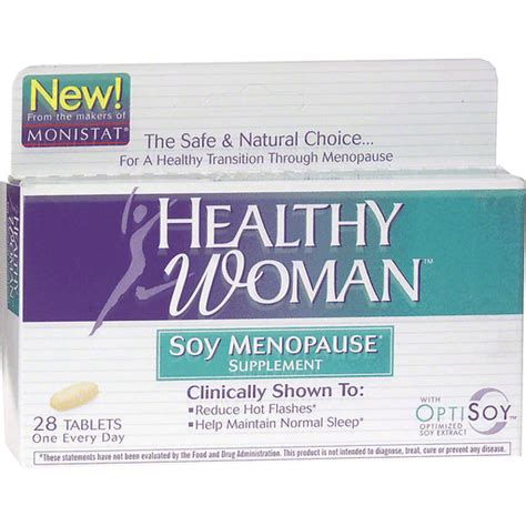 Healthy Woman Soy Menopause Supplement Tablets Shop Carlie C S