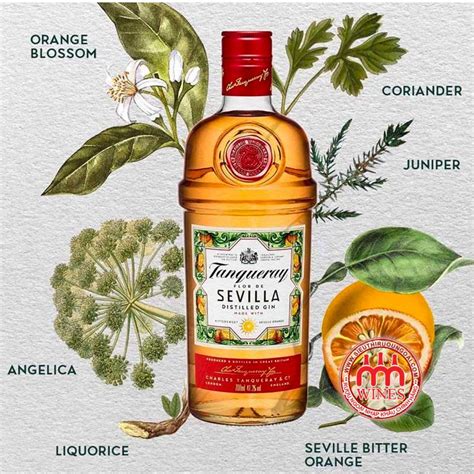 Tanqueray Sevilla Gin 700ml Rượu Ngoại Chính Hãng