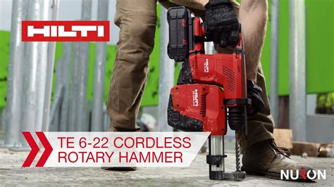 Hilti Nuron Te Cordless Sds Plus Rotary Hammer Features And