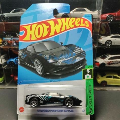 Hot Wheels Automobili Pininfarina Battista HW Green Speed Shopee Malaysia