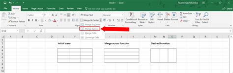 Merge Merging Cells Accross Multiple Rows In Excel Super User