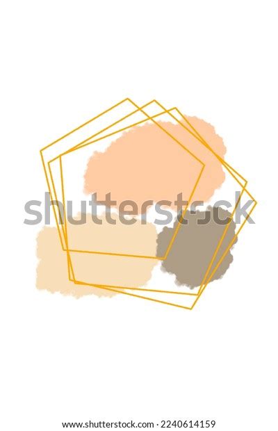 Minimalis Ilustrasi Background Nude Theme Colour Stock Vector Royalty Free