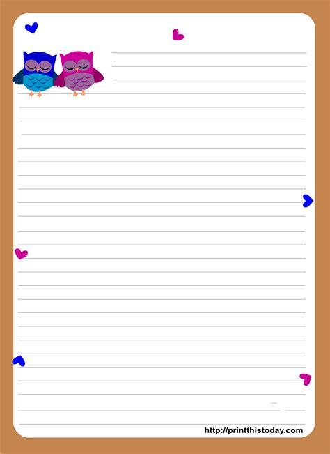 Printable Stationary