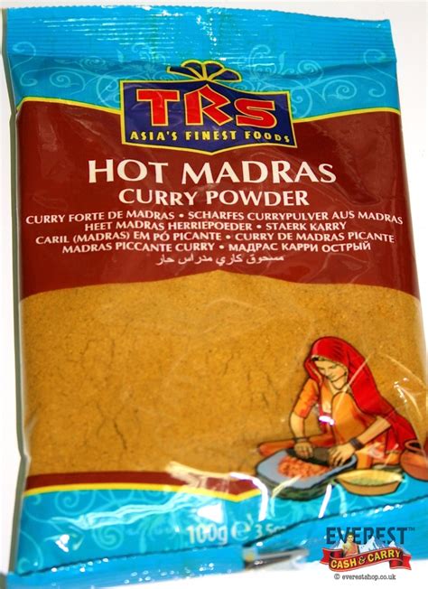 Trs Hot Madras Curry Powder G Everest Cash Carry