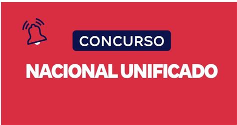 Concurso Nacional Unificado Mais De 7 Mil Vagas Veja