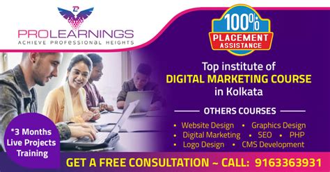 Top Institute Of Digital Marketing Course In Kolkata Latest ProLearnings