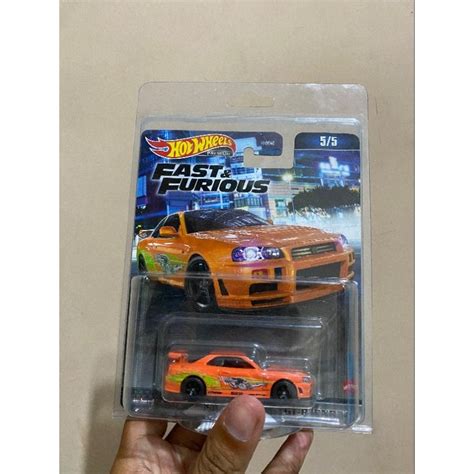 Jual Hot Wheels Nissan Skyline R Fast And Furious Shopee Indonesia
