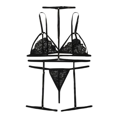 Gyujnb Sexy Lingerie Sets For Women Fashion Women Plus Size V Neck Bra