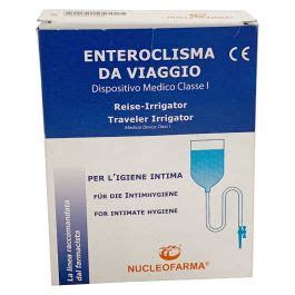 ENTEROCLISMA DA VIAGGIO SIMPLEX CON CANNULA