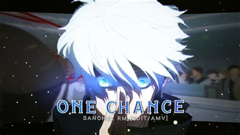 Gojo Satoru One Chance Edit AMV Sanchezae RM Alight Motion