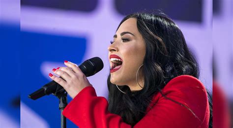 Demi Lovato cantará el Himno de Estados Unidos en la Super Bowl LIV