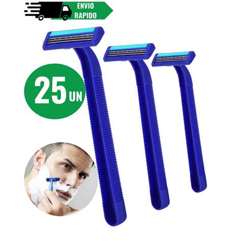 Aparelho De Barbear Descartavel - Aparelho De Barbear Barbeador Descartável Com 2 lâmina Com Fita ...