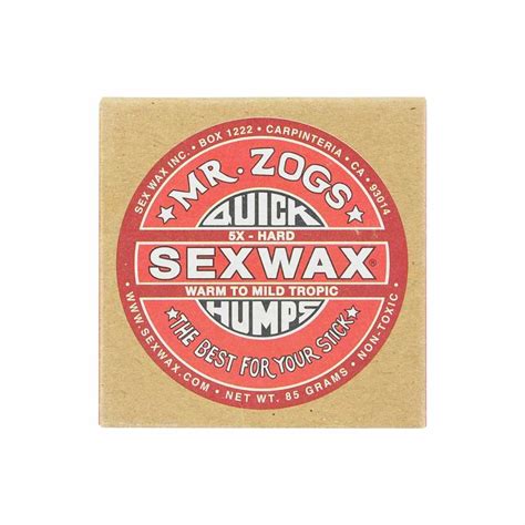 SEX WAX Parafina Quik Humps Surfboards Lab Warm Tropical
