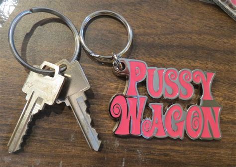 Pussy Wagon Kill Bill II Key Chain Fob