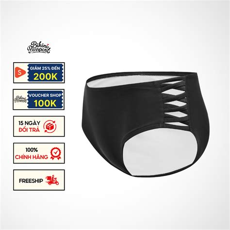 Qu N B I N Bikini Passport Ki U L Ng Th P An D Y M U En Bs Bl Shopee Vi T Nam