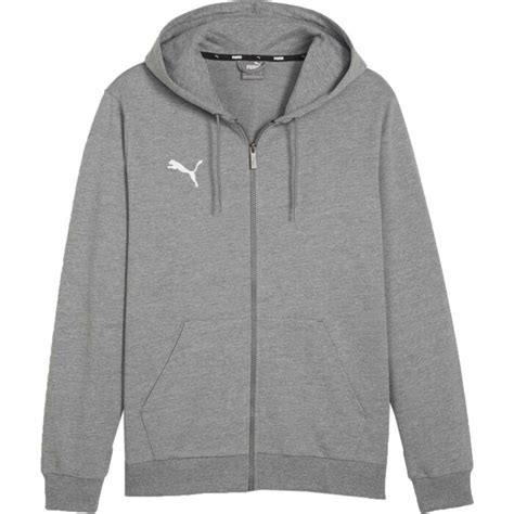 Puma TEAMGOAL CASUALS HOODED Men S Sweatshirt Gray Sportisimo