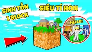 TÔ GÀ THỬ THÁCH 24H SINH TỒN 1 BLOCK ĐẢO NGƯỢC TRONG MINECRAFT