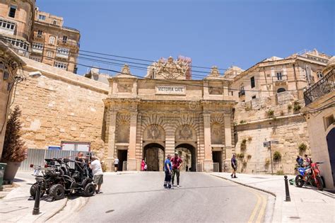 Victoria Gate Entrance To The City From The Port Of Valletta Malta