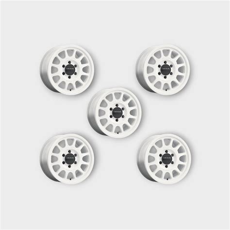 Method Race Wheels - Bronco 703 Wheel Kit - Oxford White – Bronco