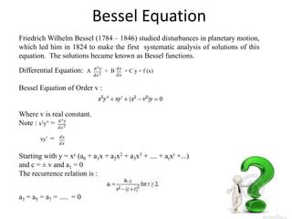 Bessel Equation PPT