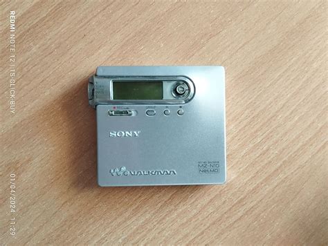 Sony MZ N10 2002 Sony Walkman Net MD Portable Mini Disc Reverb