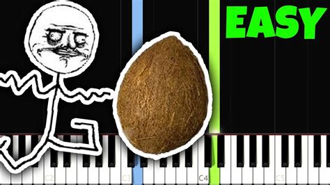 The Coconut Song [Easy Piano Tutorial] (Synthesia) Acordes - Chordify