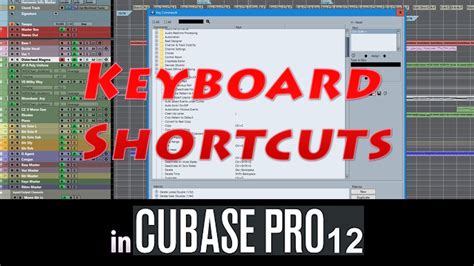 Keyboards Shortcuts In Cubase Youtube