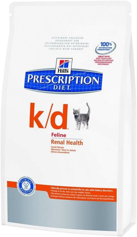 HILL'S Prescription Diet Feline k/d - Cat Food - Renal Health - 1.5 kg ...