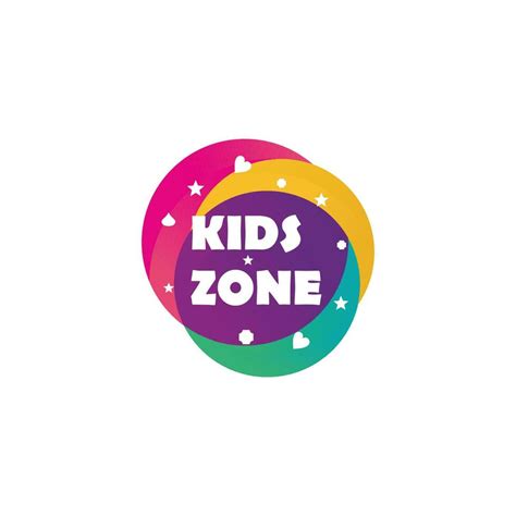 Kids Zone Logo Icon Vector Isolated 24642885 Vector Art At Vecteezy