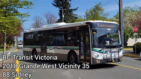 BC Transit Victoria 2018 Grande West Vicinity 35 4463 YouTube