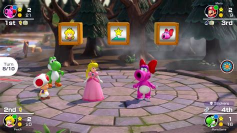 Mario Party Superstars Peach Vs Yoshi Vs Birdo Vs Mario 459 Turns 10 Player 1 Youtube