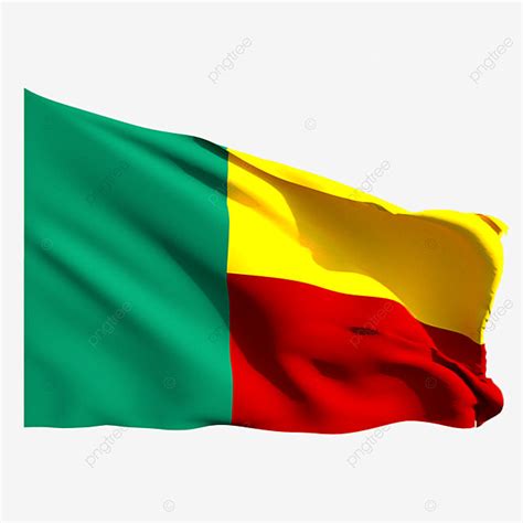 Bandeira De Benin Acenando Png Bandeira De Benin Bandeira Do Benin