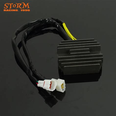 Aluminum Motorcycle Motor Bike Voltage Rectifier Regulator For Suzuki