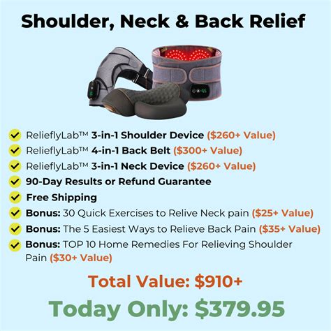 Neck, Shoulder & Back Relief (Full Bundle) – RelieflyLab