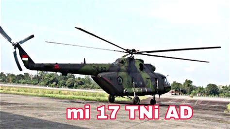 Helikopter Mi17 TNi AD Landing Dan Take Off Bandara Pondok Cabe YouTube