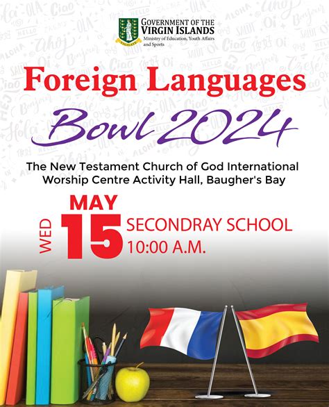 Foreign Languages Bowl 2024 | Government of the Virgin Islands