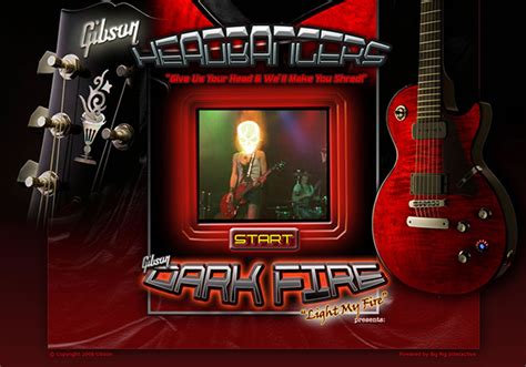 Gibson Dark Fire Guitar Launch on Behance