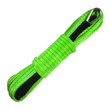 TOUGH Câble synthétique de treuil de 6 3 mm x 15 2 m de 4 5 kg avec