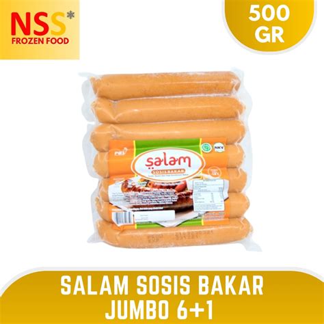 Jual Salam Sosis Bakar Jumbo Gr Isi X Shopee Indonesia