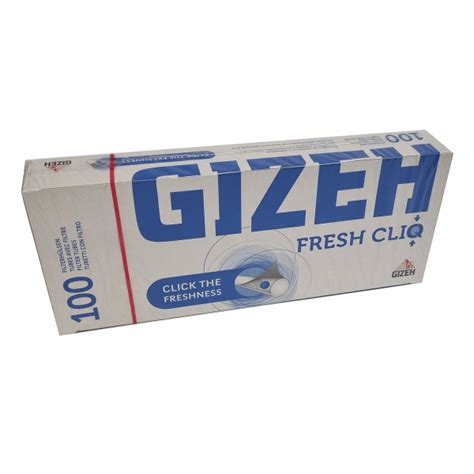 Гильзы для сигарет "Gizeh" Fresh Cliq 100шт - купить с доставкой по ...