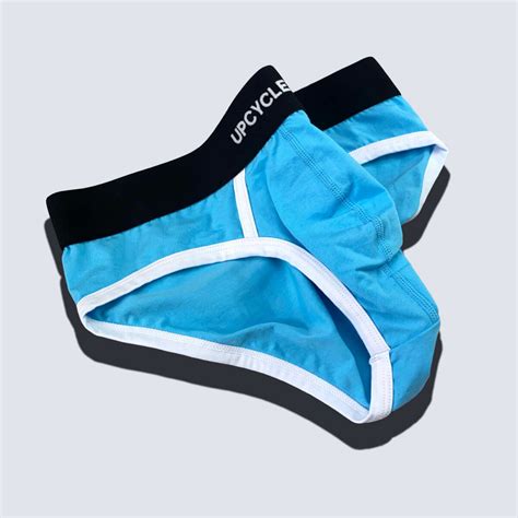 Upcycled Light Blue Brief Next Gay Thing