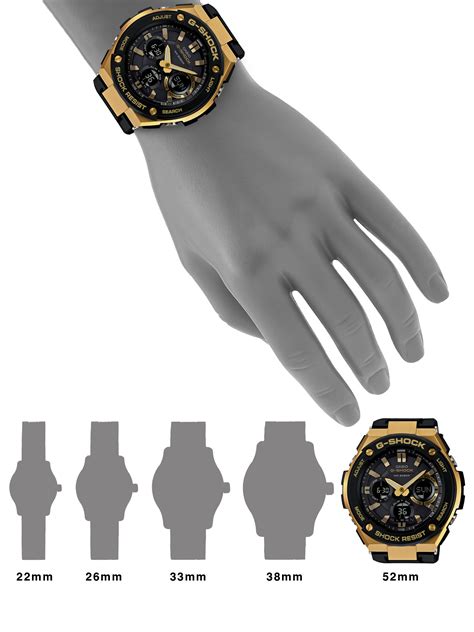 G-Shock G-steel Analog Digital Watch in Black-Gold (Black) - Lyst