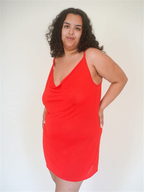 Citrine Mini Dress Red - Red | Djerf Avenue