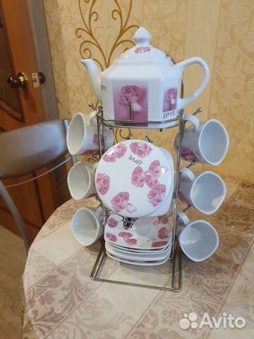 Сервиз чайный с банкой для хранения купить в Петрозаводске | Товары для ...